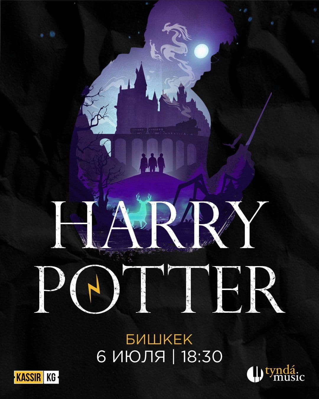 Harry Potter and wizards of Tynda Music в Вс, 6 июля 2025 года 18:30